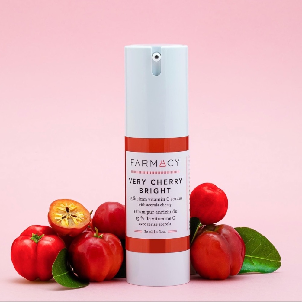 Farmacy Very Cherry Bright 15% Vitamin C Serum 30ml Full Size - New in Box
